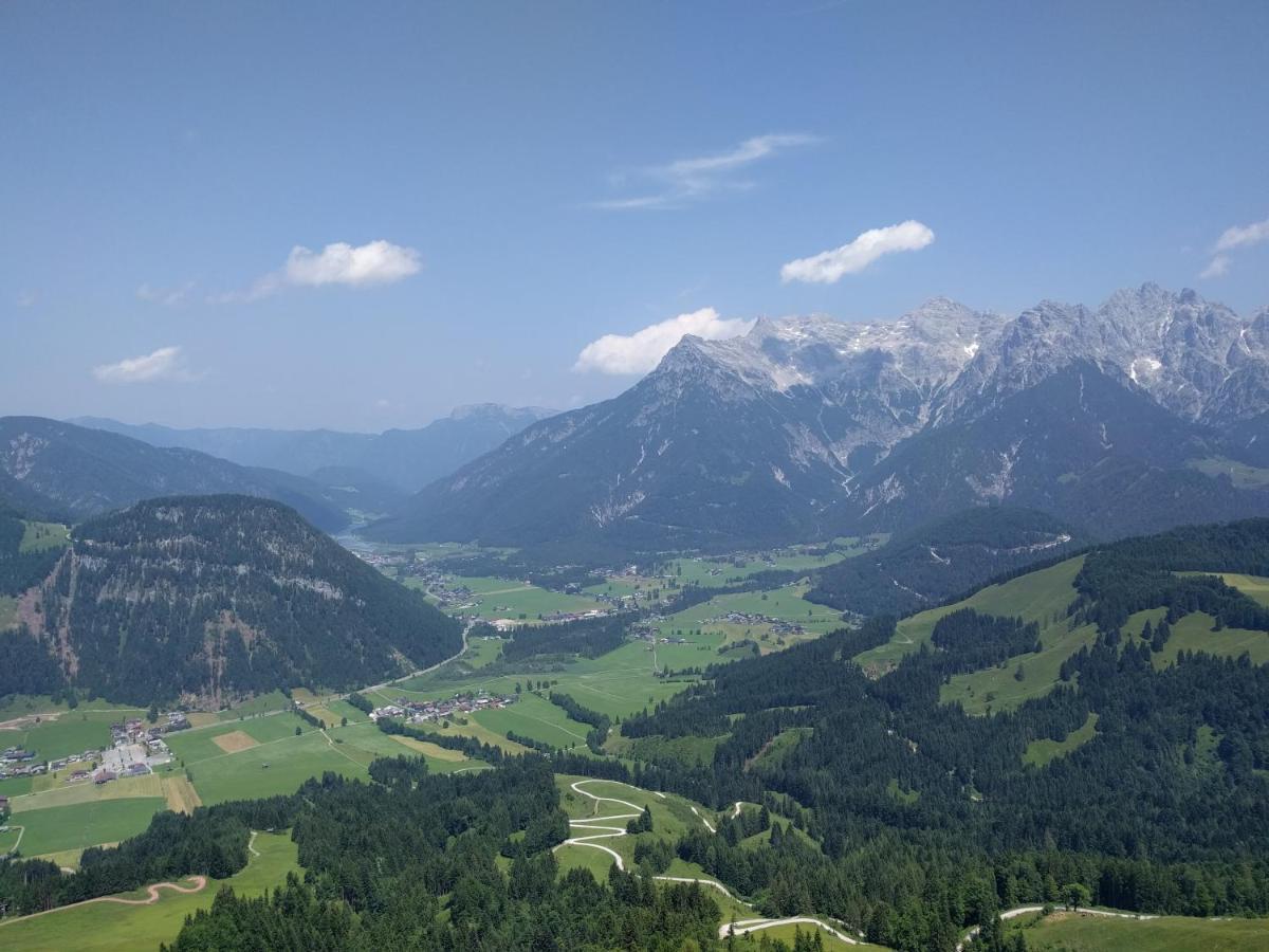 Ferienwohnung Bergzauber Sankt Jakob in Haus Kültér fotó